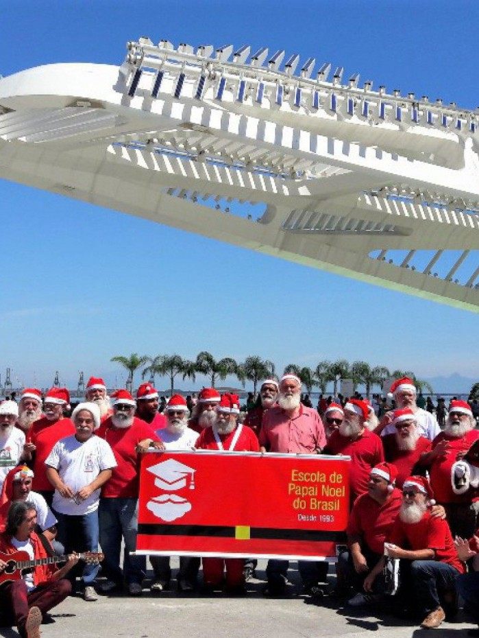 Ao final do curso, os Papais Noéis receberão o Certificado de Participação