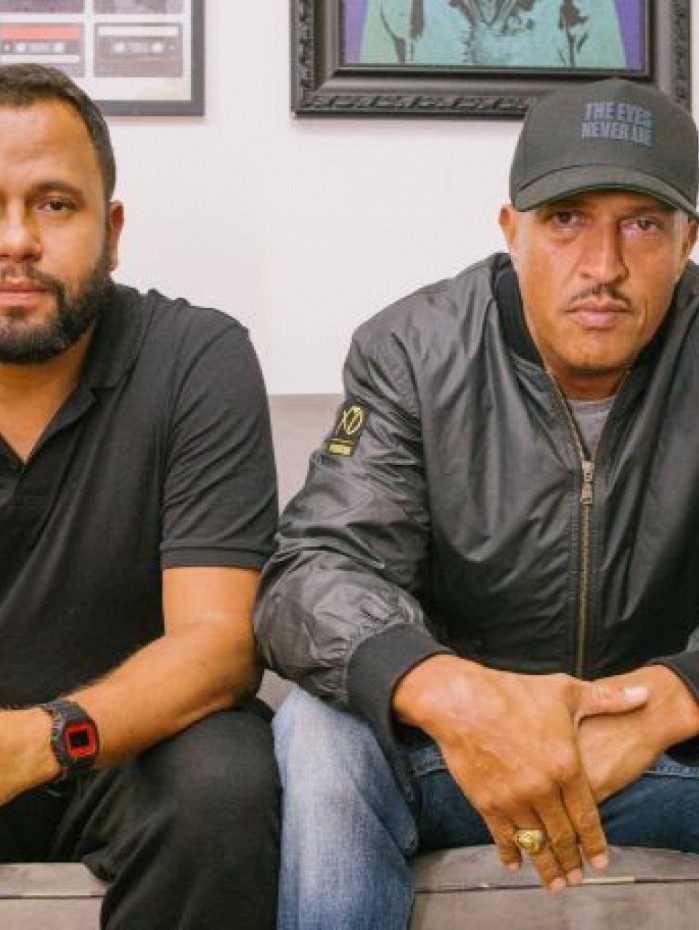 Mano Brown e Henrique Vieira