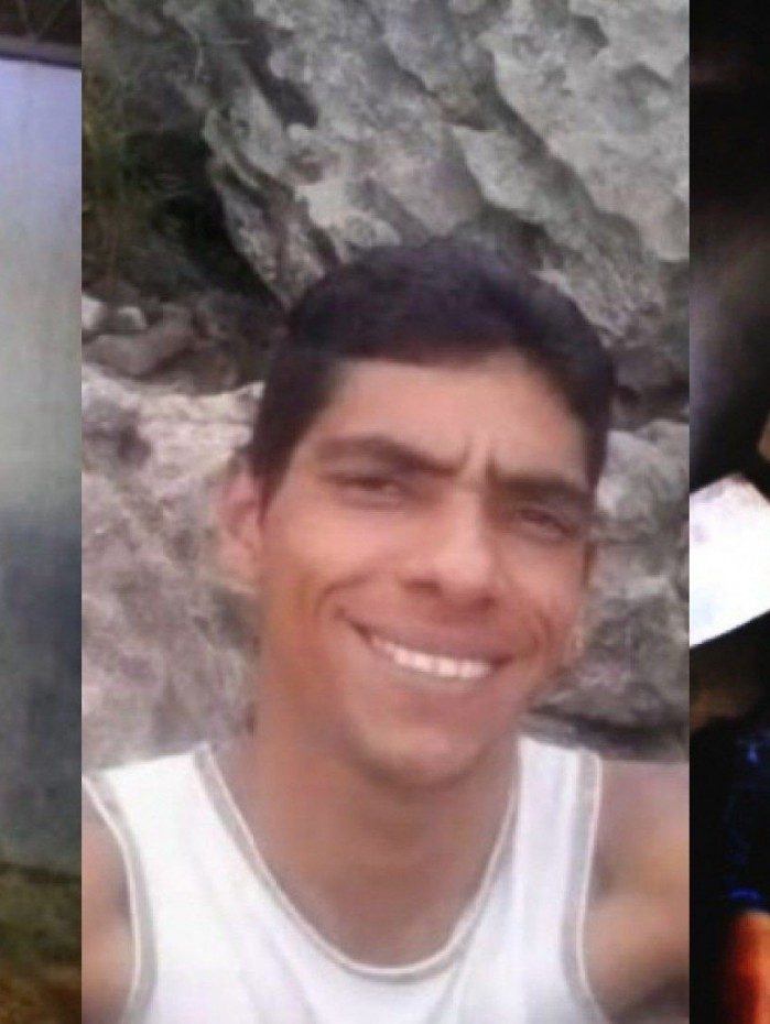 Samuel, William e Camilly