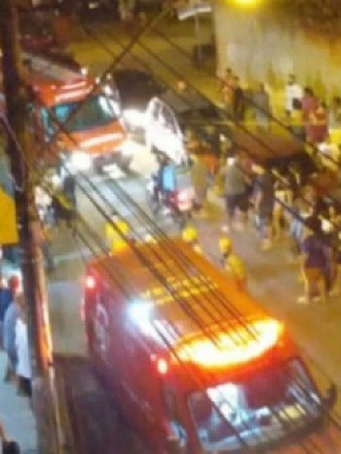 Acidente entre moto e carro &eacute; registrado em VR