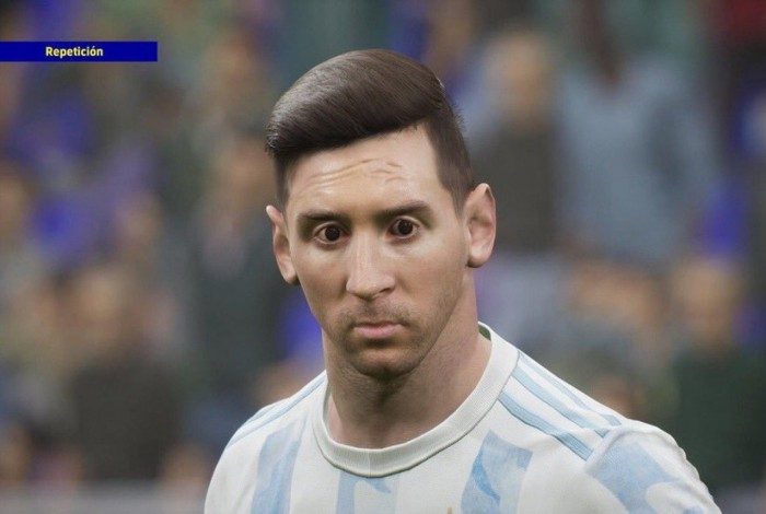 O avatar de Messi vivou meme e foi muito criticado pelos fãs do game da Konami