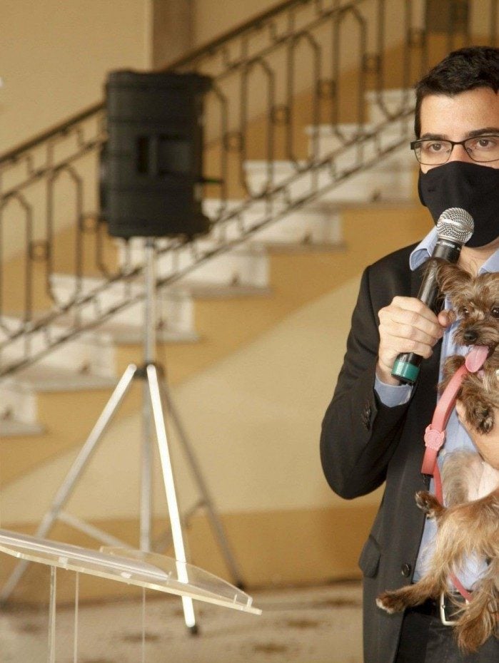 Pal&aacute;cio da Guanabara recebe animais para ben&ccedil;&atilde;o em comemora&ccedil;&atilde;o ao dia de S&atilde;o Francisco de Assis