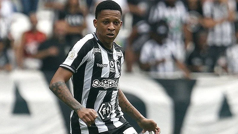 Gustavo Bochecha quando ainda estava no Botafogo