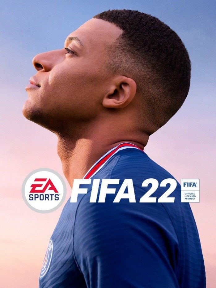 Mbappé, atacante do PSG, foi capa do jogo Fifa 22, da EA Sports