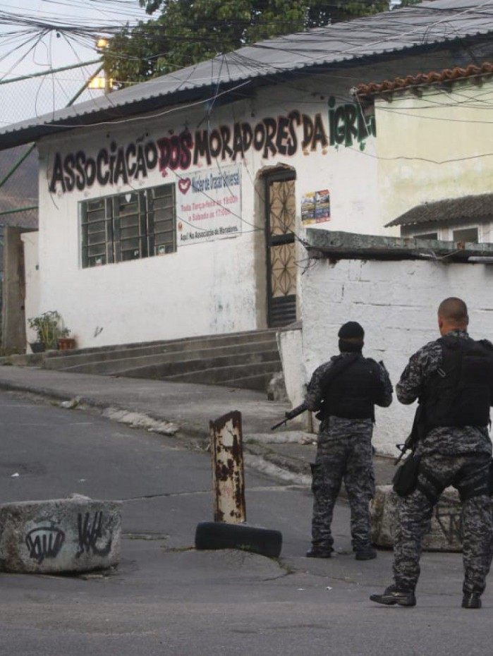 Opera&ccedil;&atilde;o da pol&iacute;cia no Morro do Juramento h&aacute; um m&ecirc;s