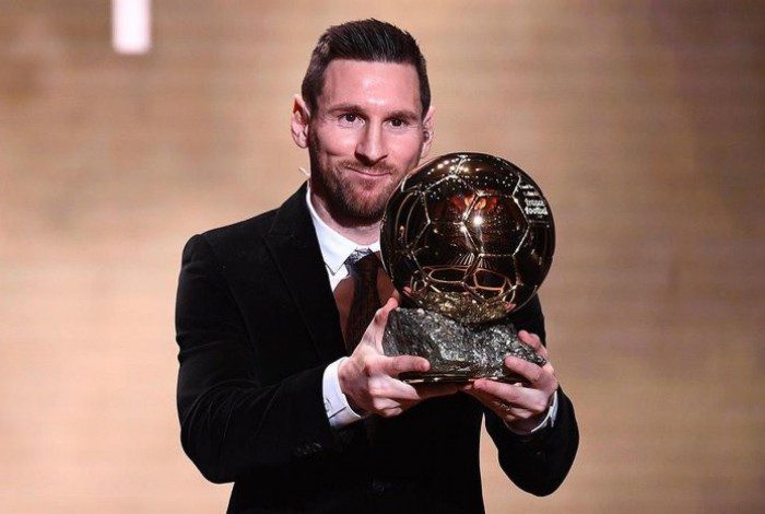 Messi foi o último vencedor da Bola de Ouro, em 2019