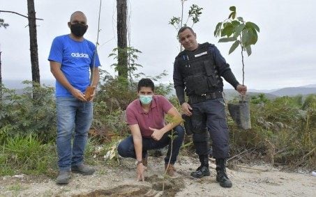 Projeto ‘Florir Teresópolis’ tem plantação de mudas de árvores na Fazenda Suíça