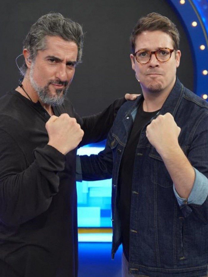 Marcos Mion e Fábio Porchat