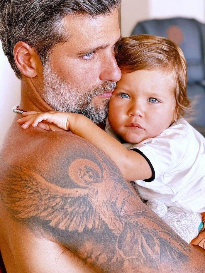 Bruno Gagliasso e o filho Zyan