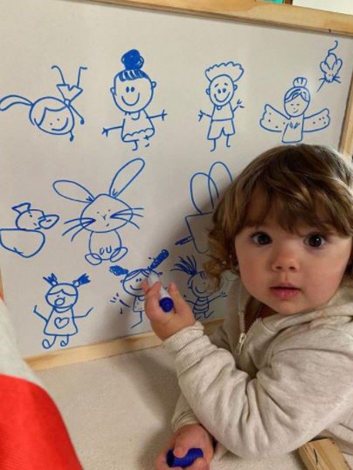 Clara Maria, filha de Tat&aacute; Werneck e Rafa Vitti