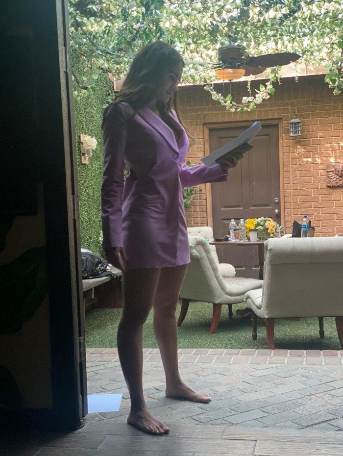 A ex bailarina do Faustão  participou de produção de Hollywood