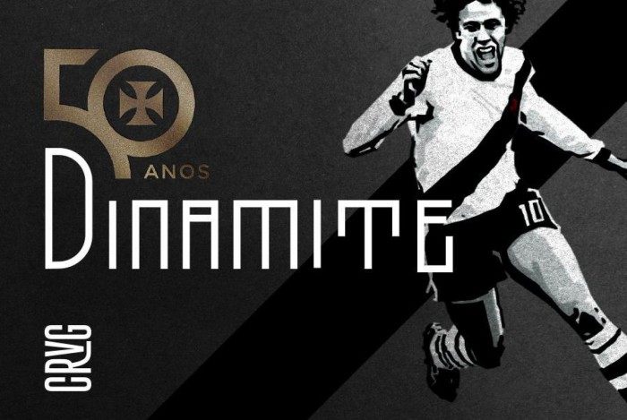 Campanha do Vasco para estátua de Roberto Dinamite é homenagem aos 50 anos do primeiro gol dele