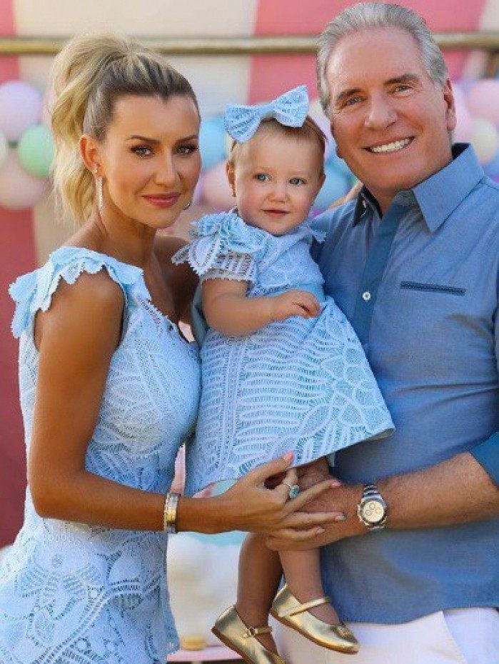 Ana Paula Siebert, Roberto Justus e a filha