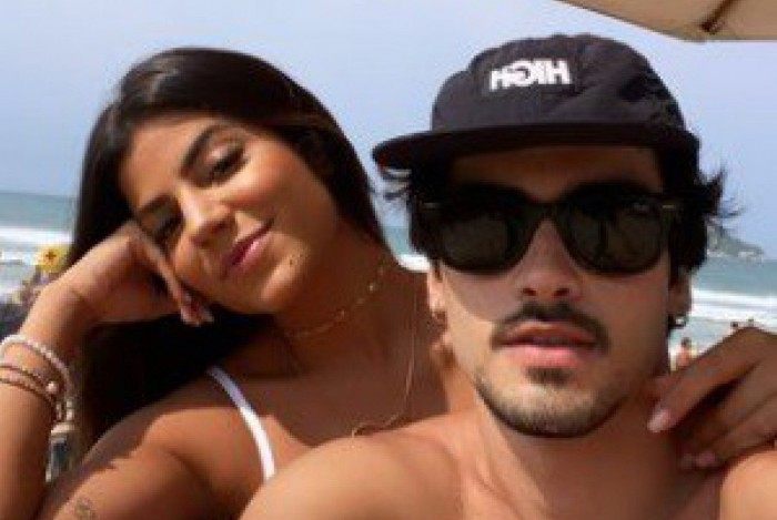 Hariany Almeida e José Victor Pires