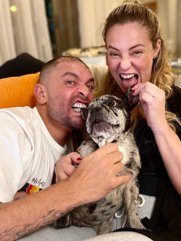 Diogo Nogueira e Paolla Oliveira