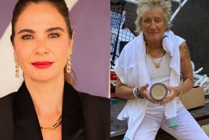 Luciana Gimenez e Rod Stewart: