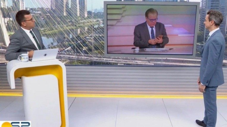 Vácuo! Chico Pinheiro deixa Rodrigo Bocardi sem resposta no 'Bom Dia SP' |  Televisão | O Dia