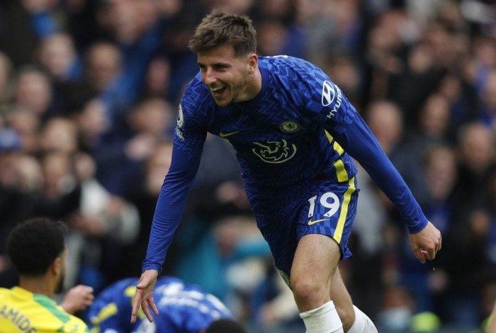 Mason Mount marcou três gols na goleada de 7 a 0 do Chelsea sobre o Norwich