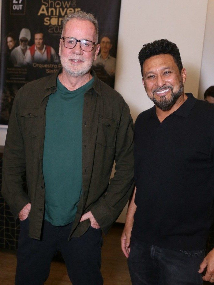 Luiz Fernando Magalh&atilde;es e Adriano Medeiros