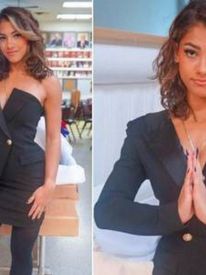 Jayne Rivera faz poses sensuais em frente ao caixão do pai durante velório