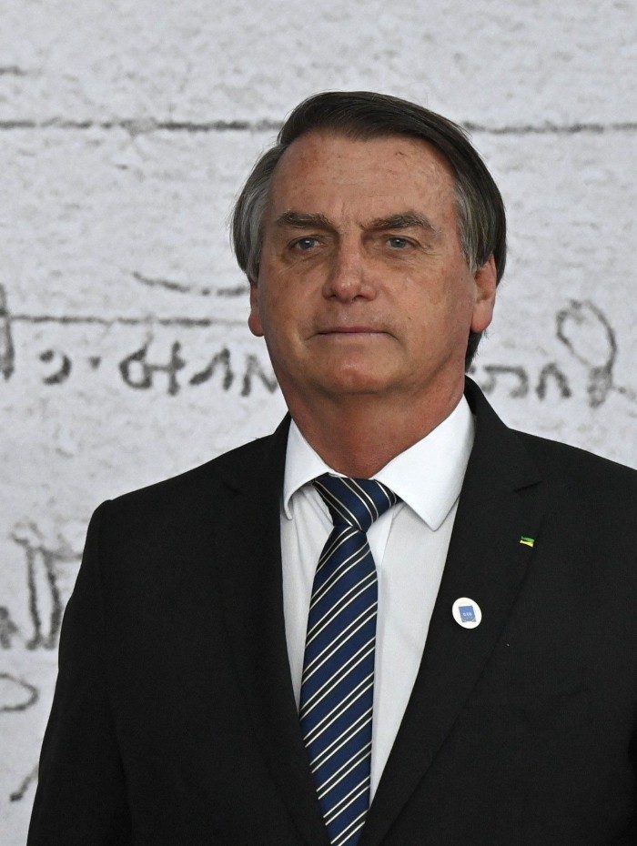 V&iacute;deo gravado por Jair ser&aacute; transtido no pavilh&atilde;o do Brasil em Glasgow, informou o Minist&eacute;rio do Meio Ambiente