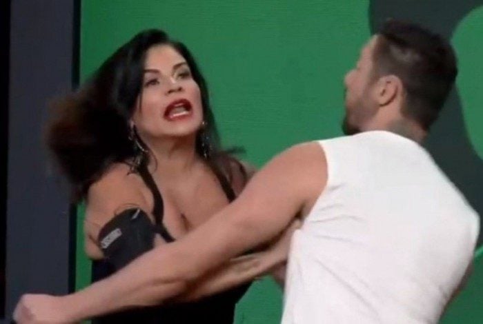 Solange Gomes briga com Erasmo