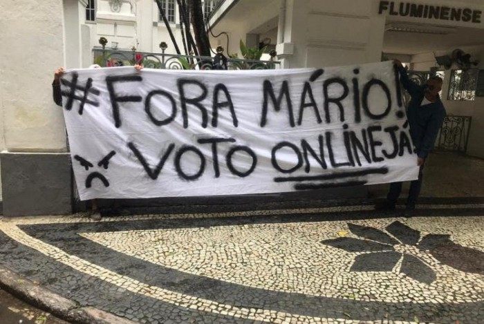 Protesto em Laranjeiras