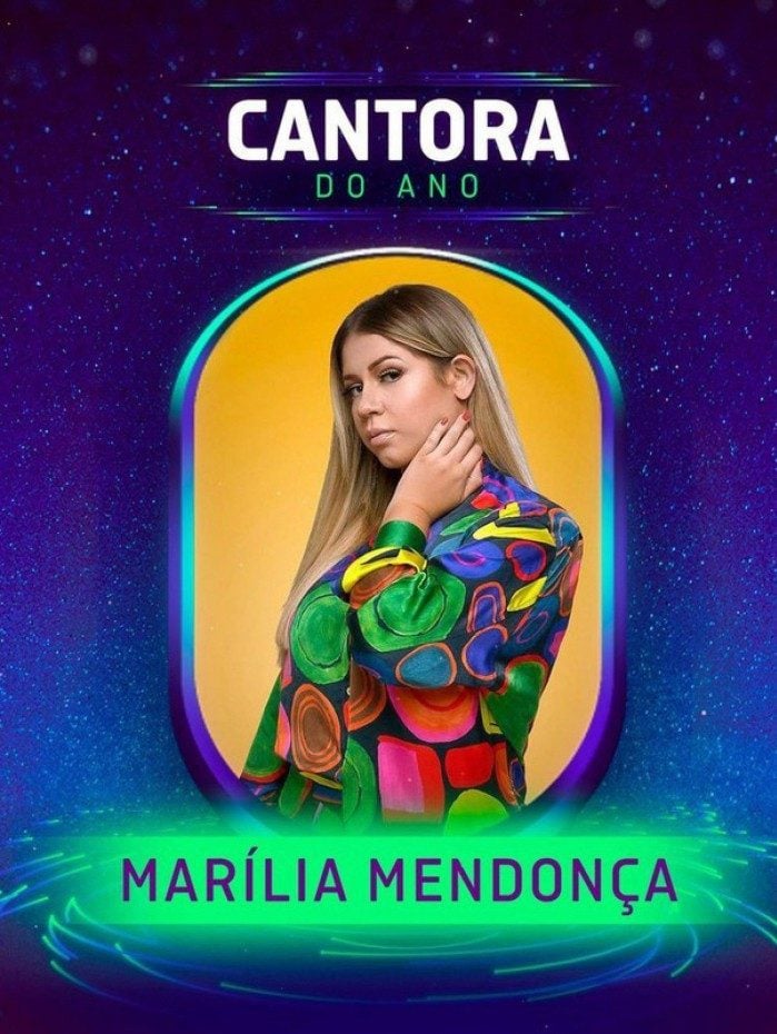 Marília Mendonça é eleita Cantora do Ano pelo Prêmio Multishow 2021