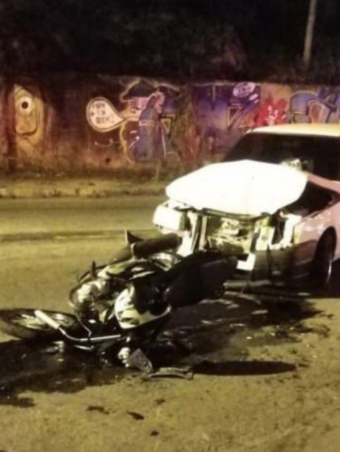 Motociclista sofre ferimentos graves ap&oacute;s acidente em Volta Redonda