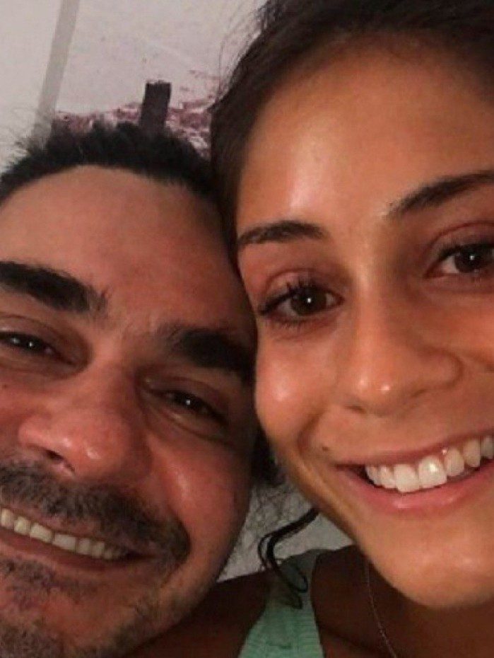 Andr&eacute; Gon&ccedil;alves e a filha ca&ccedil;ula, Valentina, fruto do casamento com a ex-mulher Cynthia Benini