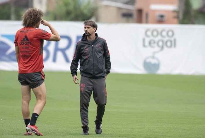 David Luiz e Mauricio Souza