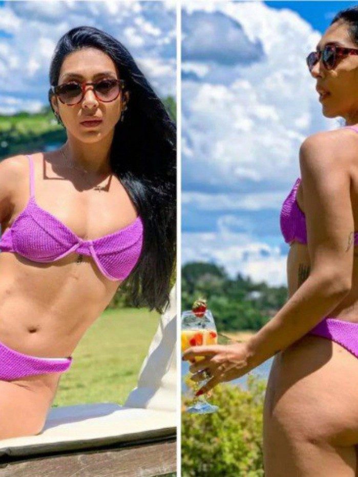 Ex-BBB Amanda Djehdian mostra 'corpo real' nas redes sociais