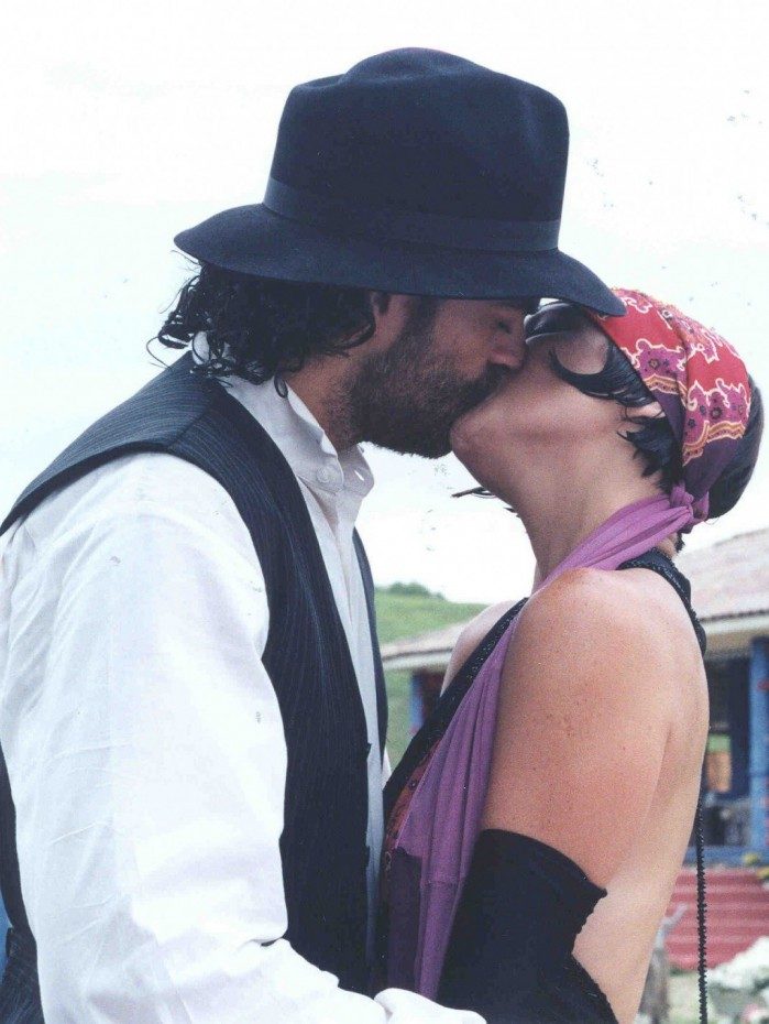 Eduardo Moscovis, Adriana Esteves (Petruchio, Catarina em 'O Cravo e a Rosa')