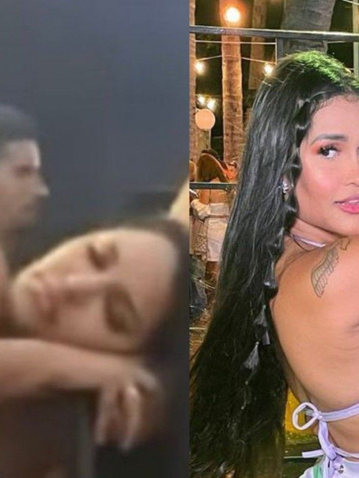 A ex-BBB Flay virou meme nas redes sociais com v&iacute;deo em que cochila no meio da 'Farofa da Gkay'