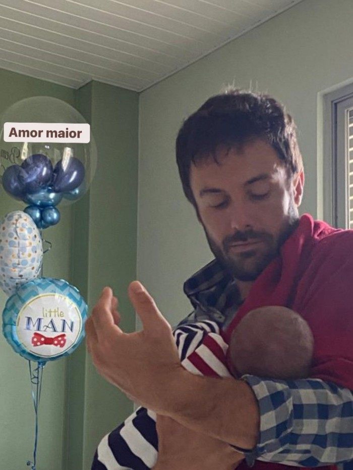Nasce Kael, filho de Kayky Brito e Tamara Dalcanale
