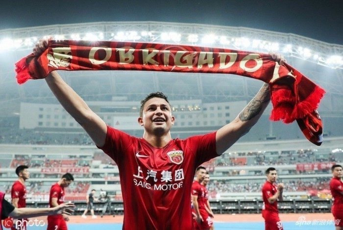 Elkeson se despediu do Guangzhou Evergrande