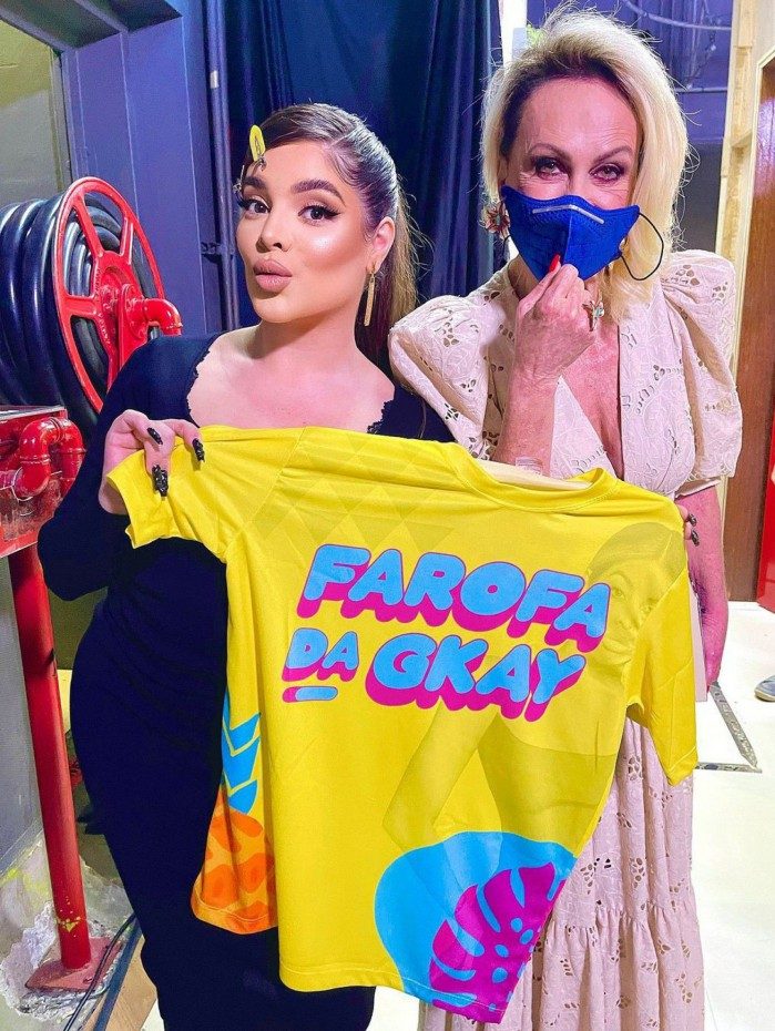 Gkay e Ana Maria Braga