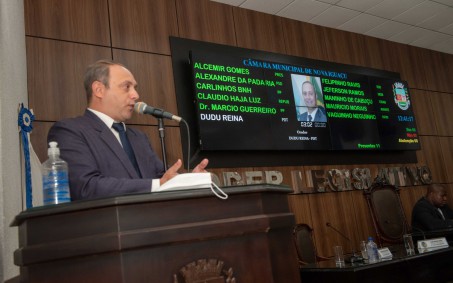 Vereador Eduardo Reina assume temporariamente Prefeitura de Nova Iguaçu