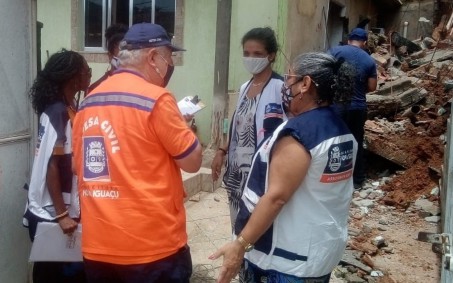 Defesa Civil atualiza ocorrências por causa da chuva em Nova Iguaçu
