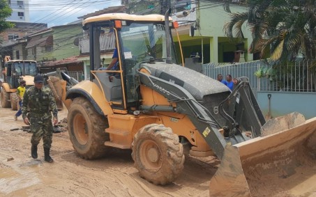 Guarda Ambiental faz operação de fiscalização após chuva em Nova Iguaçu