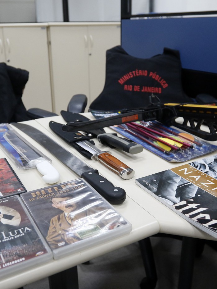 Material apreendido na Opera&ccedil;&atilde;o Bergon, realizada nesta quinta-feira (16)