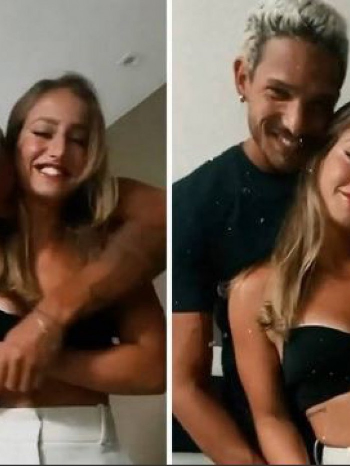 Bruna Griphao e Jo&atilde;o Zoli