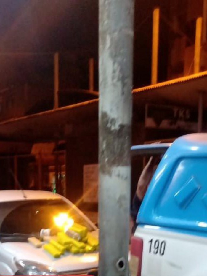 20 quilos de maconha apreendidos em Volta Redonda