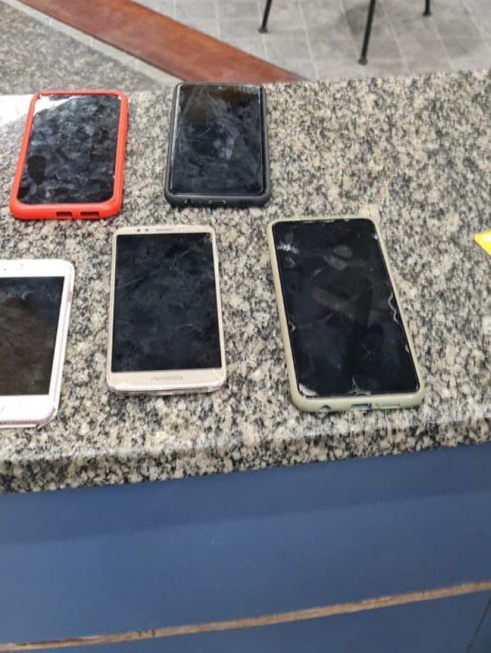O celular da vitima foi recuperado