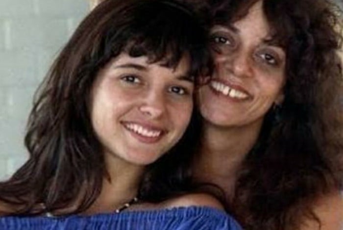 Daniella Perez e a mãe, Glória Perez