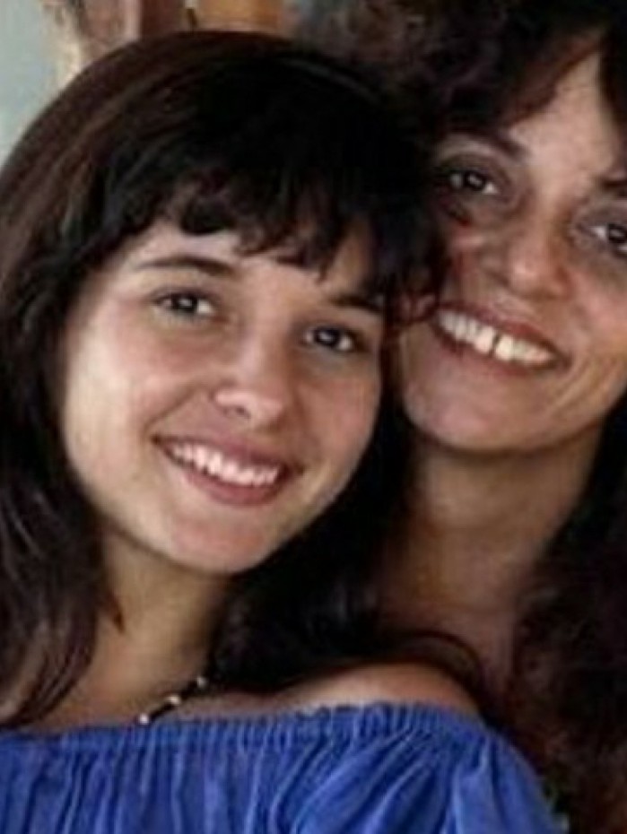 Daniella Perez e a mãe, Glória Perez