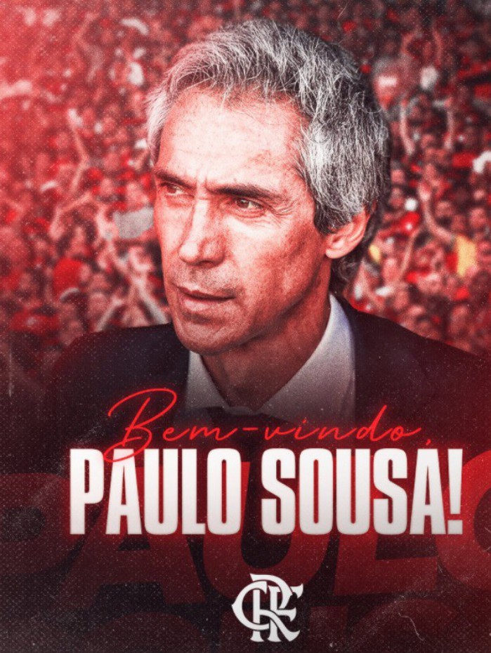 Paulo Sousa é o novo técnico do Flamengo