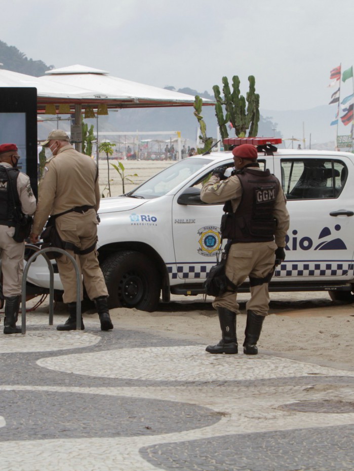 (Arquivo) Guardas municipais do Rio est&atilde;o com escala excepcional e f&eacute;rias suspensas ap&oacute;s atos antidemocr&aacute;ticos de 8 de janeiro