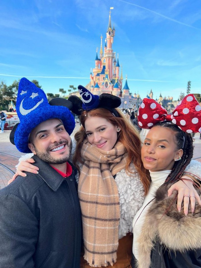 Ana Clara, Gleici Damasceno e Mahmoud Baydoun