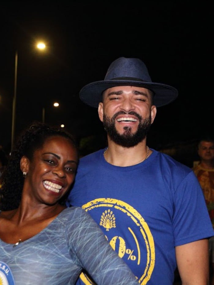 Primeiro casal de mestre-sala e porta-bandeira da Unidos da Tijuca